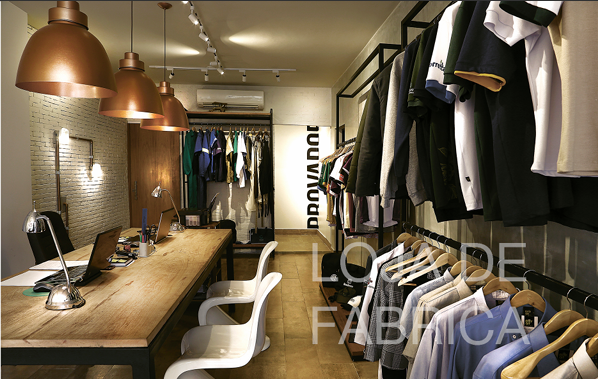 Showroom da Polyart Uniformes